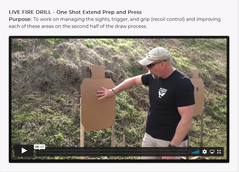 USB - Defensive Handgun FUNDAMENTALS